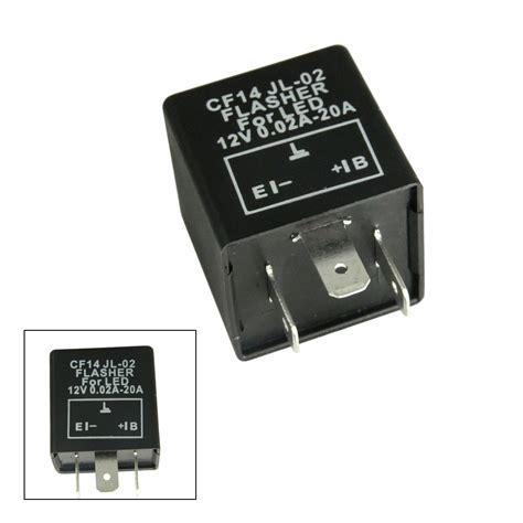 3 Pin CF14 CF 14 JL 02 EP35 LED Flasher Relay Fix For Turn Signal Hyper