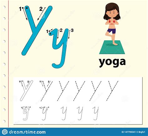 We did not find results for: Letter Y Tracing Alphabet Worksheets Stock Vector ...