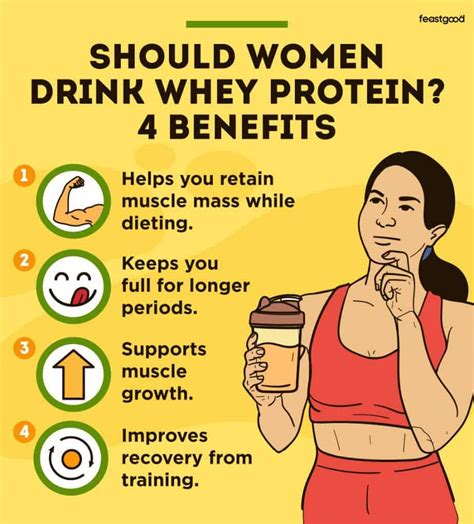 5 incredible benefits of whey protein for females