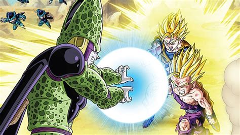 After being kicked in the chest hard enough by super saiyan 2 gohan, cell vomits up android 18. Dragon Ball Z Cell Saga Movie Theatrical Cut - 2.5 Hours ...