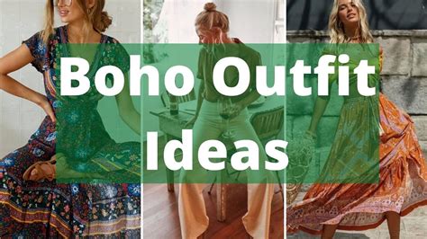 Boho Dresses Boho Outfit Ideas Youtube