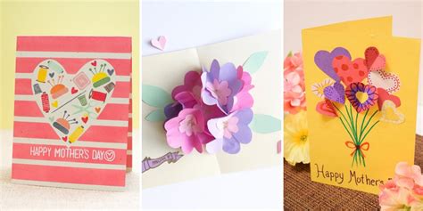 Ce sera l'occasion d'offrir un cadeau à votre maman. Bricolages cartes fêtes des mères : 10 idées à faire soi ...