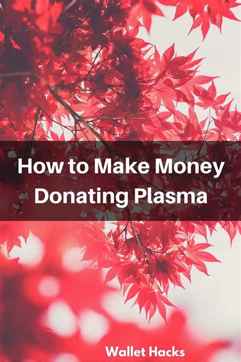 How much money can you make donating plasma at grifols. How to Make Money Donating Plasma - Wallet Hacks