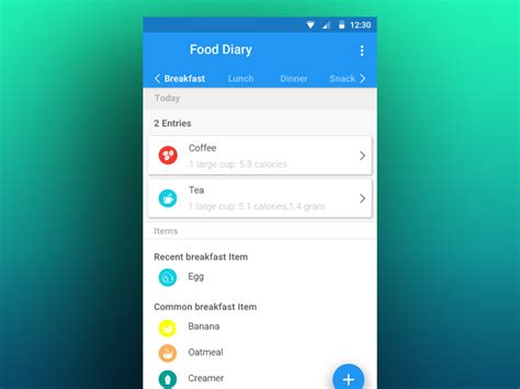 See how you eat food diary app 12+. Food Diary App Screen - Uplabs
