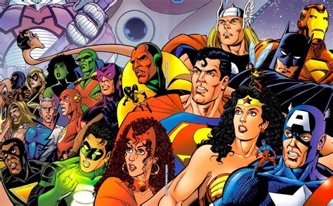 The 7 Most Incredible Comics George Perez Drew For Dc And Marvel Syfy