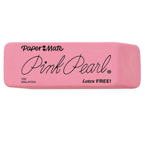 Paper Mate Pink Pearl Eraser Medium 24 Count —