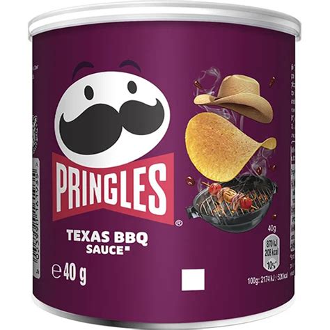 Pringles Chips Texas Bbq 40gr Snuffelstore