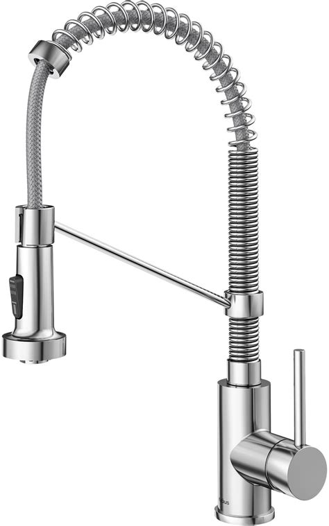 Kraus faucets boast holding three different places on faucet mag's top kitchen faucets. Kraus KPF1610CH Single Handle Commercial Kitchen Faucet ...