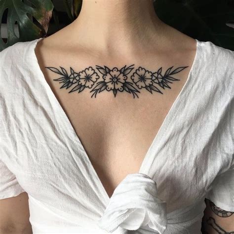 300 Beautiful Chest Tattoos For Women 2020 Girly Designs And Piece Cool Chest Tattoos Chest
