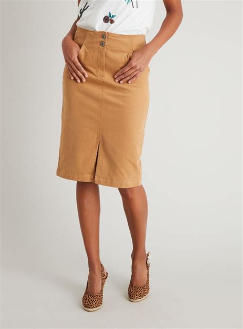 Sku Fashion Essentials Grown On Pencil Skirt Stone Pencil Skirt