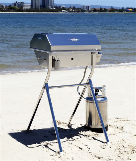 Stainless Bbq Beach Stand Cookout Bbqs