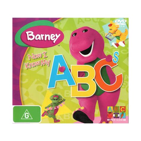 Barney Now I Know My Abc Dvd Big W