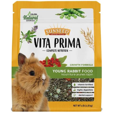 Sunseed Vita Prima Young Rabbit Food 4 Lb Alsip Home And Nursery