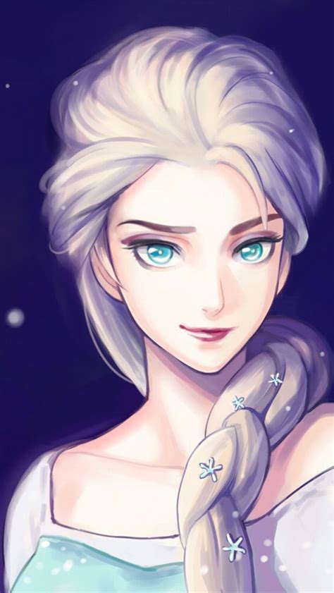 Dark elsa by zanekun on deviantart. Frozen Elsa & Anna Digital Fan Art Wallpapers | Frozen fan ...