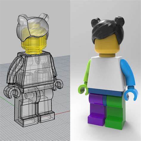 #3d프린팅 으로 만드는 나만의 #레고 가발 #행복한베티 #3dprinting #lego You can ...