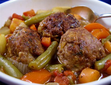 A Messy Kitchen Meatball Stew