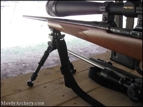 The Bipod In Use On A Cz 527 American In 204 Ruger Outdoorhub