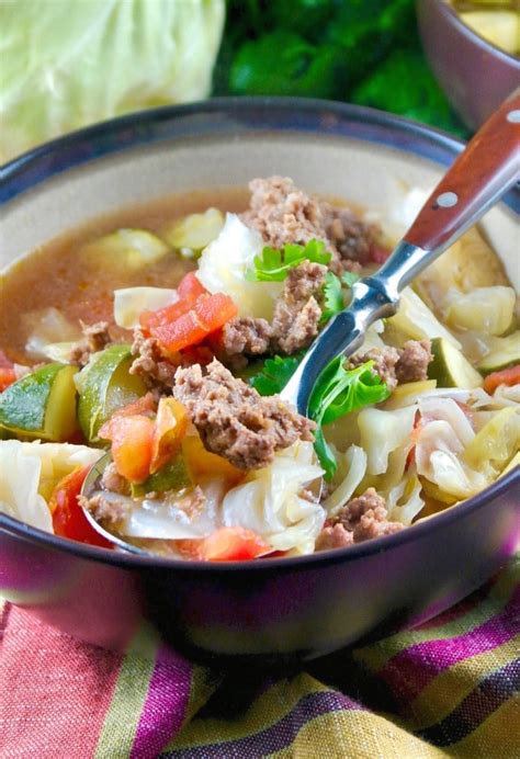 Plus, you can make extra and freeze it for up to six months. Beef Cabbage Soup | Easy Keto & Low Carb Recipe