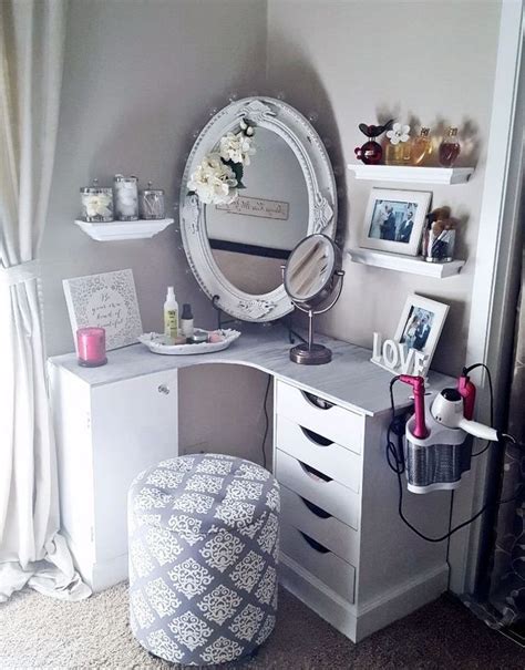 Diy Corner Makeup Vanity Table Beauty Room Decor Diy Beauty Room