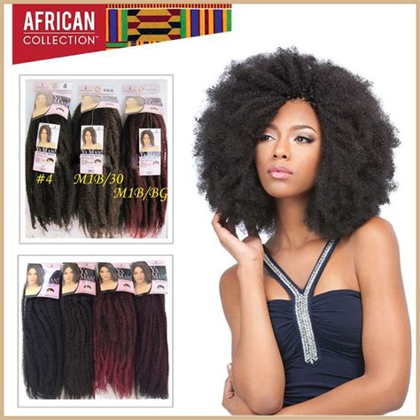 Wholesale Pcs Lot Afro Kinky Marley Braid Hair Twist For Black Women Synthetic Kinky Curly