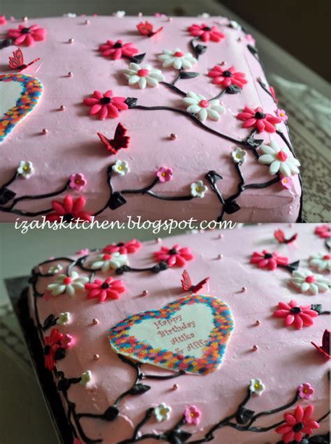 Check spelling or type a new query. Izah's Kitchen: Flowers and Butterflies Theme Birthday cake