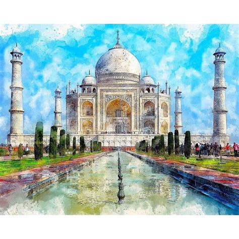 Taj Mahal My Paint By Numbers