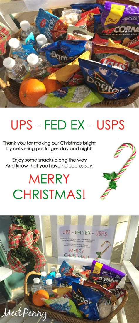 Check spelling or type a new query. Basket Gifts : A simple gift for UPS drivers or postal ...