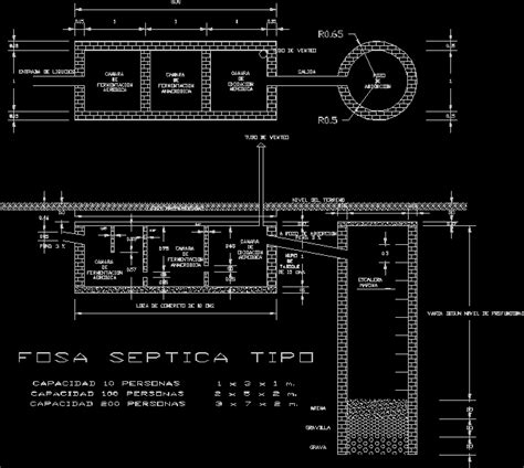 Septic Tank Detail D View Cad Block Layout File In Autocad Format My Xxx Hot Girl