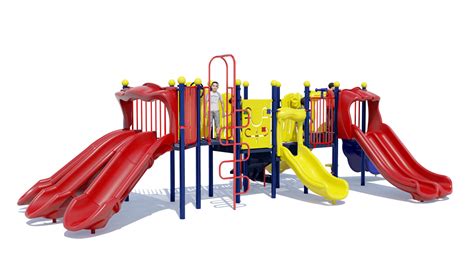 Super Slide Play Structure Commercial Playground Equipment American