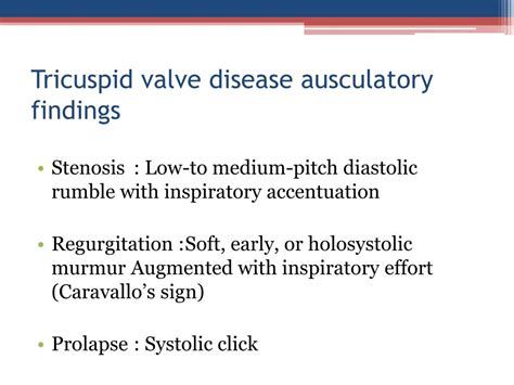 Ppt Tricuspid Valve Diseases Powerpoint Presentation Free Download