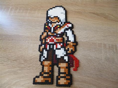 Sprite Of Ezio From Assassin S Creed In Perler Beads Etsy
