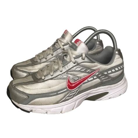 Nike Initiator 394053 101 Women Shoes Running White Silver Gray Pink