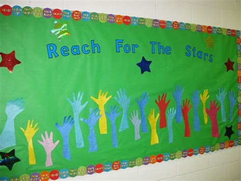 Reach For The Stars Leadership Bulletin Board Students Write Their