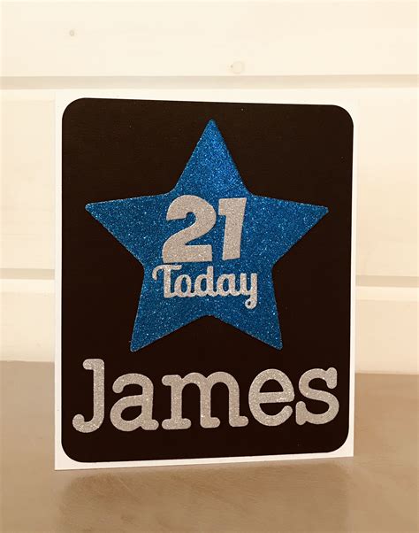 This stamp set also has coordinating dies, but today we are just focusing on using the stamps. Simple 21st birthday card | 21st birthday cards, Birthday ...