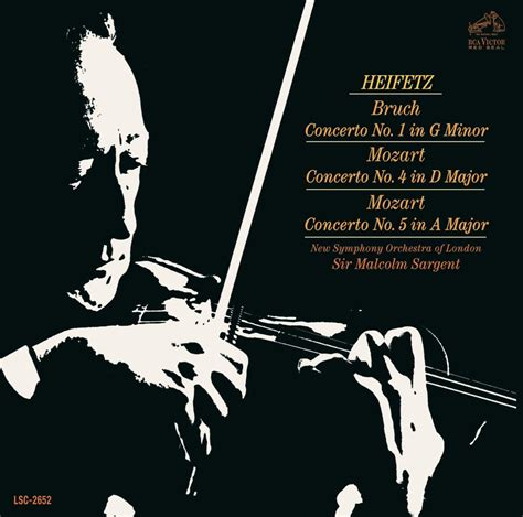 Bruch Violin Concerto No 1 In G Minor Op 26 Mozart Violin Concertos No 4 In D Major K
