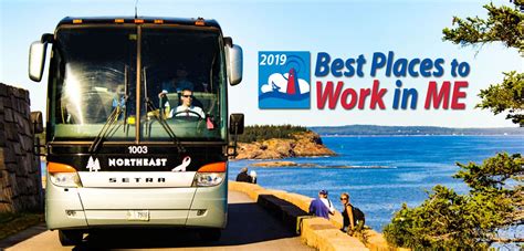 Northeast Charter and Tours named 2019 Best Places to Work in Maine