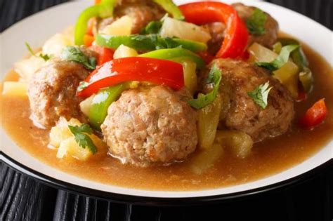 Easy Sweet And Sour Meatballs Recipe
