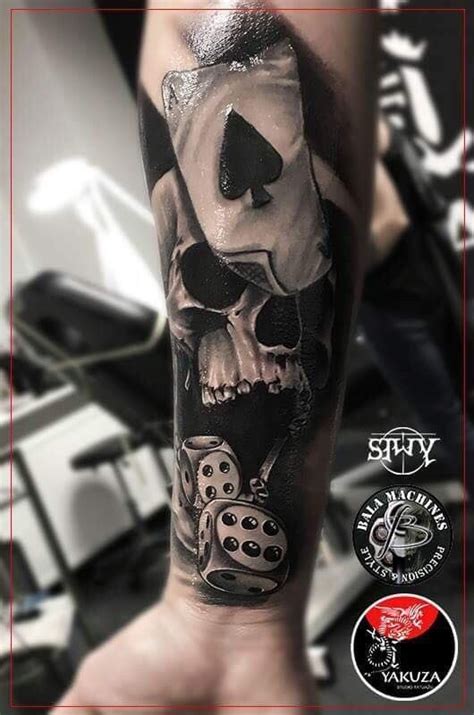 The best selection of royalty free tattoo dice skull vector art, graphics and stock illustrations. Skull dice tattoo designs new 17 best gambling themed tattoos images | Tattoos for guys, Skull ...