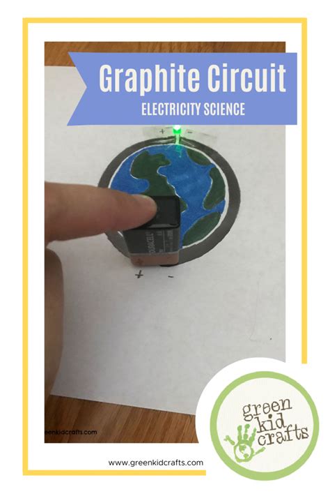 Graphite Circuit Science Experiment Green Kid Crafts
