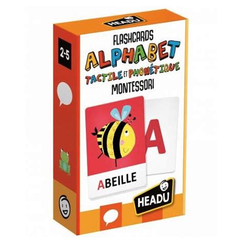 Flashcards Alphabet Tactile Et Phone Tique Greenweez