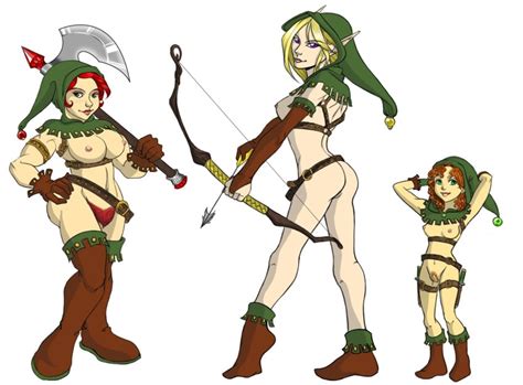 Rule 34 Breasts Color Dungeons And Dragons Dwarf Dwarf Female Elf Elf Female Female Female