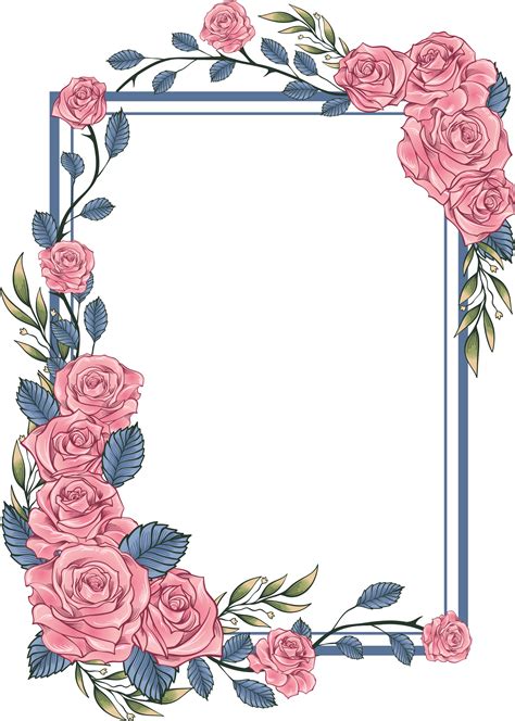 Designed By Freepik - Transparent Background Border Design Frame Png