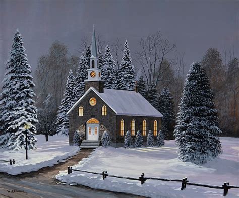 Country Churches Bill Saunders Fine Art