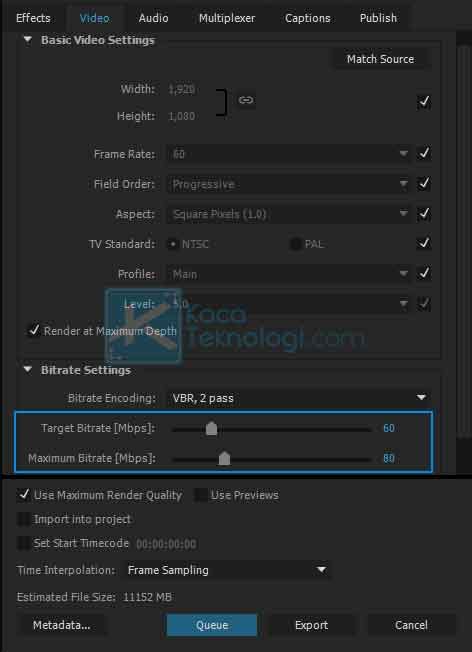 Import video anda ke premiere pro lalu drag ke timeline. 3 Cara Memperkecil Ukuran Video di Adobe Premiere Pro ...