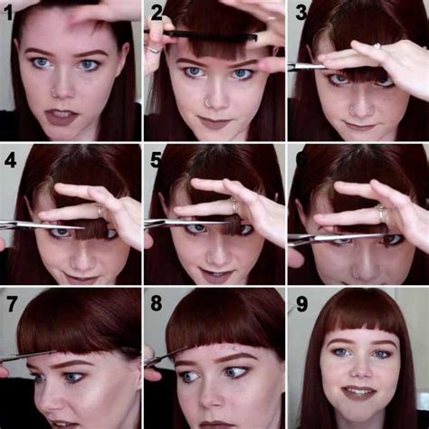 How To Cut Bangs Yourself 8 Easy Ways