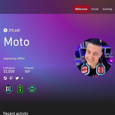 Moto 🏳‍🌈 On Twitter Lets Look At My Xbox Profile Badge One Last Time