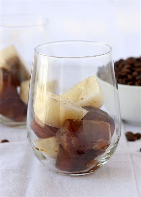 Iced Coffee With Vanilla Bean Coffee Ice Cubes The Kitchen Paper Coffee Ice Cubes Coffee