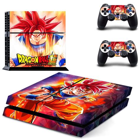 Dragon Ball Super Goku Vegeta Ps4 Skin Sticker Decal Vinyl For Sony