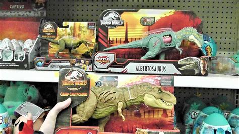 Camp Cretaceous Walmart Toy Hunt New Mattel Jurassic World Toys Youtube