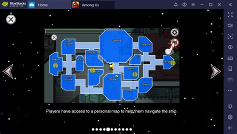 If played with bluestacks emulator, you can use the following controllers (although not limited to these) to play among us on your pc: Among Us Skeld Map From Bluestacks 7 - railwaystays.com